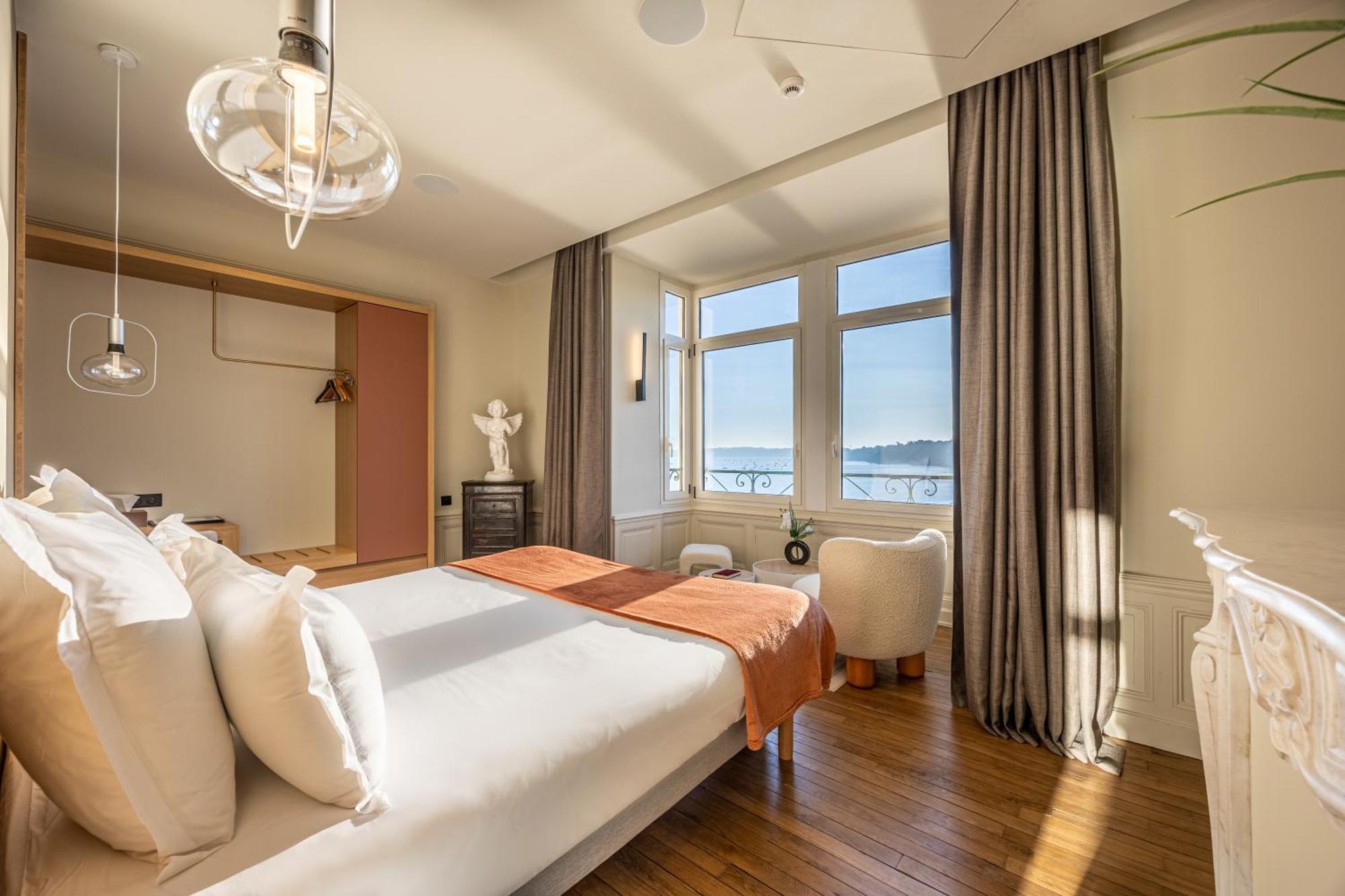 Restaurant Hotel Didier Meril Dinard Eksteriør billede
