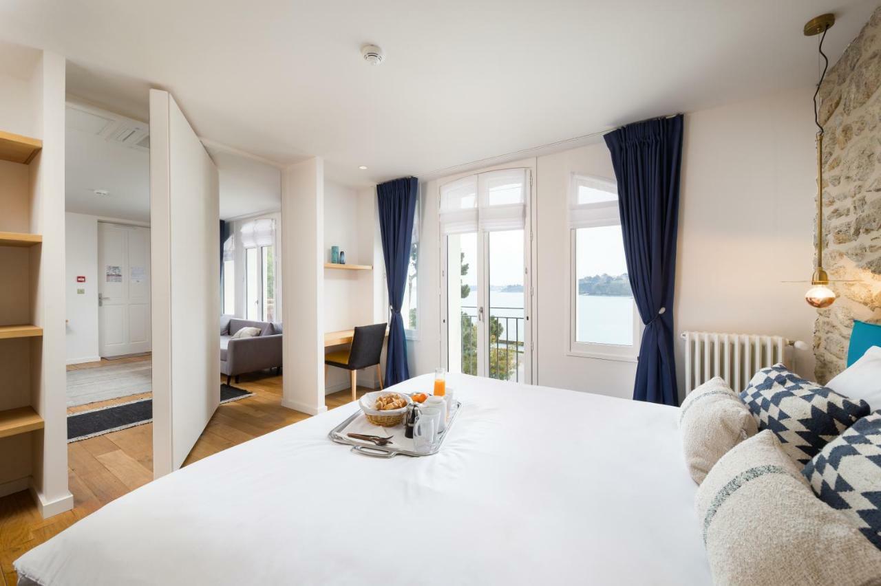 Restaurant Hotel Didier Meril Dinard Eksteriør billede
