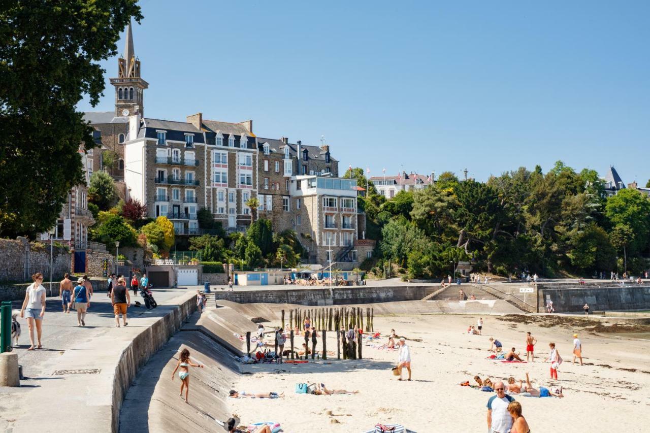 Restaurant Hotel Didier Meril Dinard Eksteriør billede